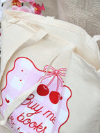 “Buy Me Books” Tote Bag