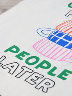 “Coffee First People Later” Tote Bag
