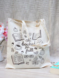 “All Booked For Fall” Tote Bag
