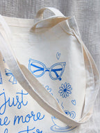 “Just One More Chapter” Tote Bag