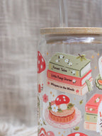“The Cozy Cottage” Glass Cup