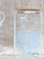 “Written In The Stars” Glass Cup