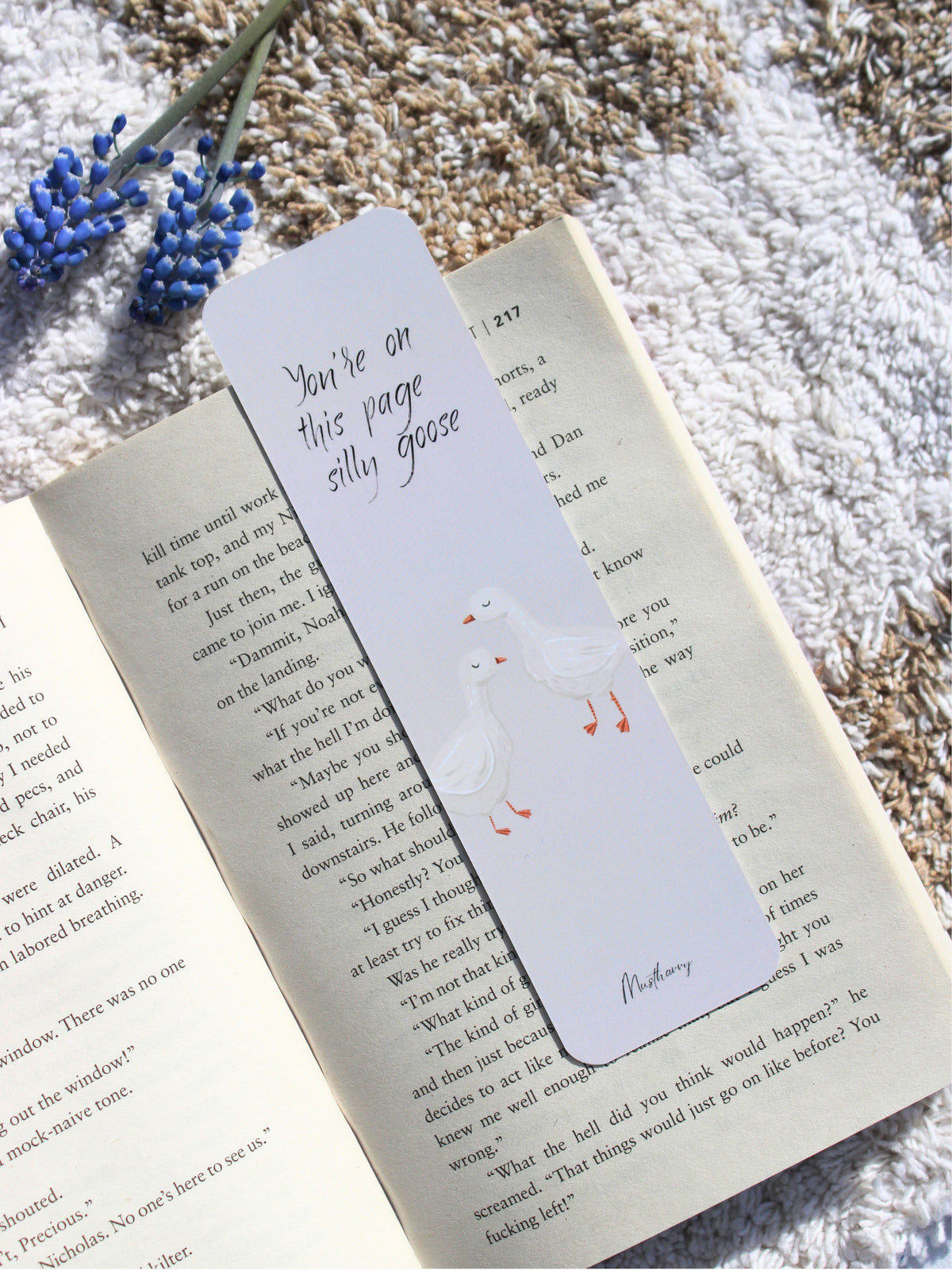 Bookmark "Silly Goose"
