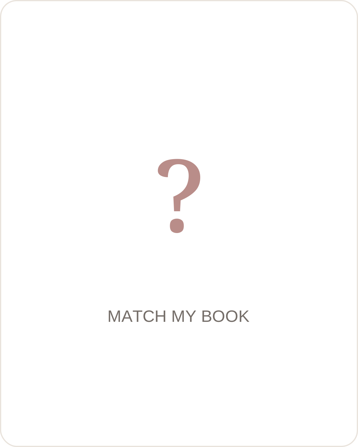 Stationery Set "Match My Book"