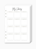 Lose Insert "My Library"